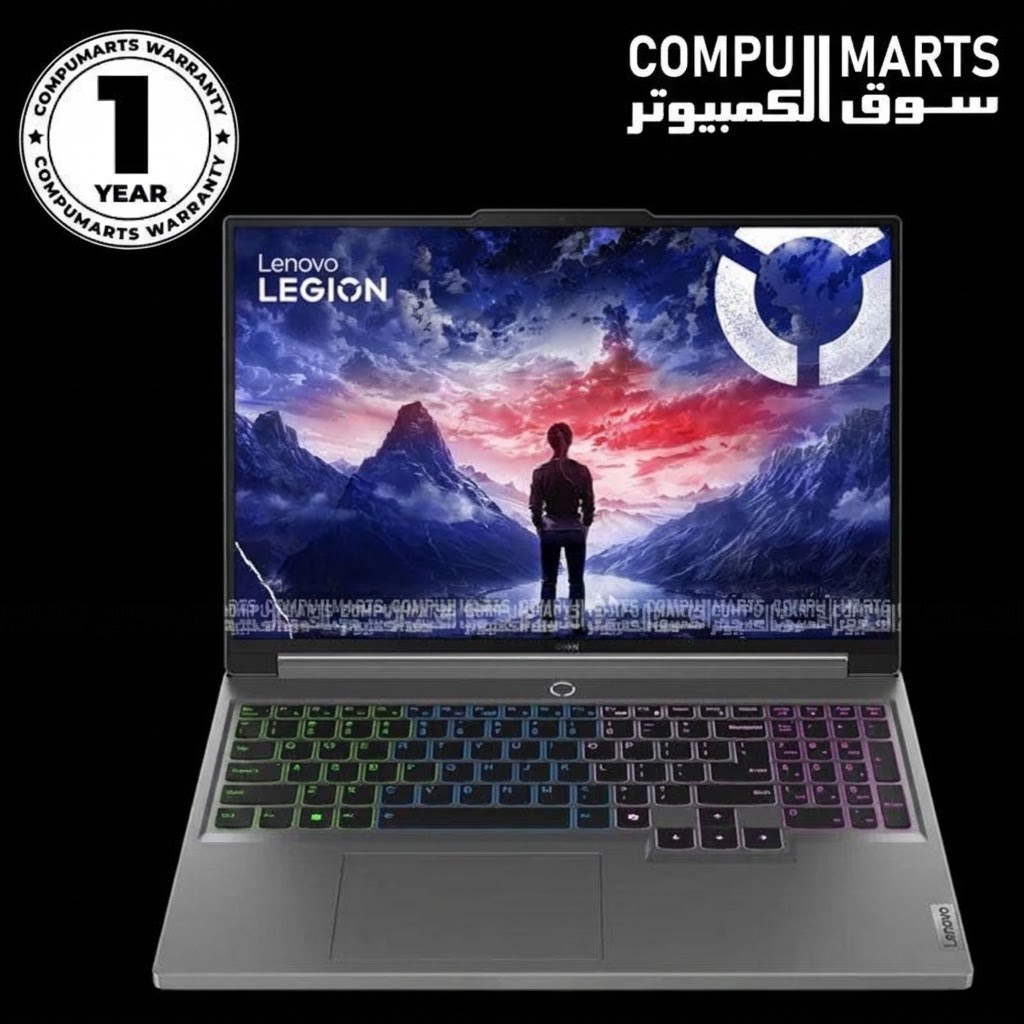 Lenovo Legion 5 16IRX9 gaming laptop with Intel Core i7-14650HX, RTX 4050, 16GB DDR5 and 1TB NVMe SSD