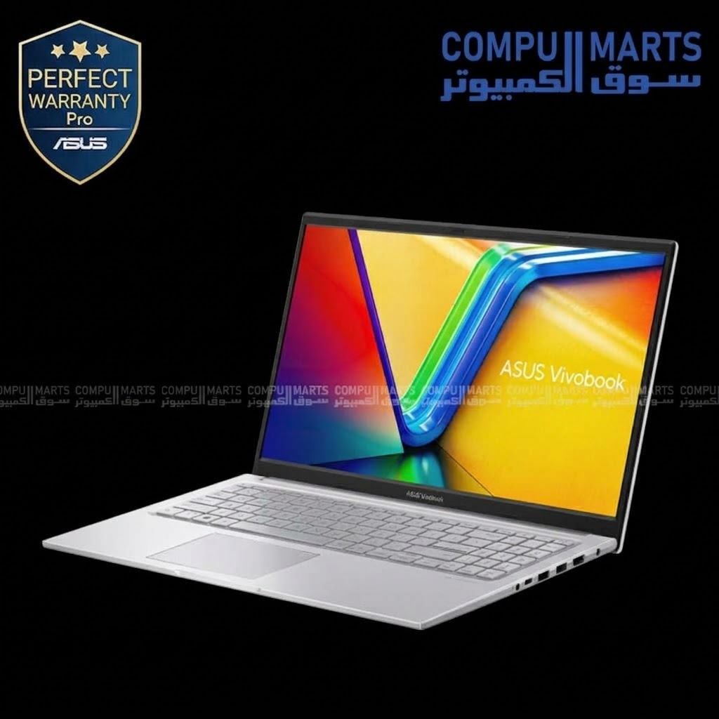 ASUS Vivobook 15 Core 5 120U 8GB DDR5 512GB SSD 15.6 FHD IPS laptop fingerprint Cool Silver 90NB13Y2-M02EL0