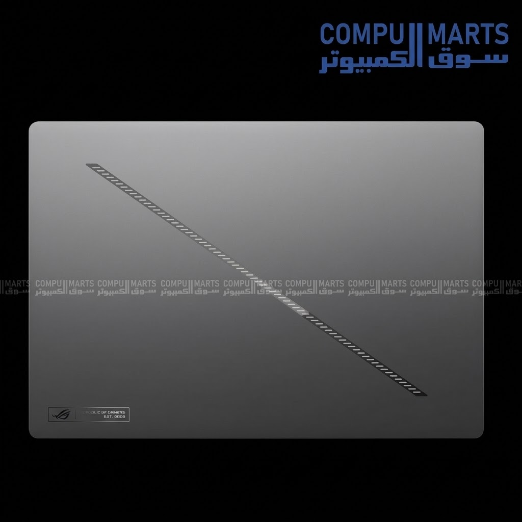 Eclipse Gray ASUS ROG Zephyrus G16 with Wi-Fi 7, Bluetooth 6.0, Thunderbolt 4 connectivity and 1TB PCIe 4.0 NVMe SSD from Compumarts