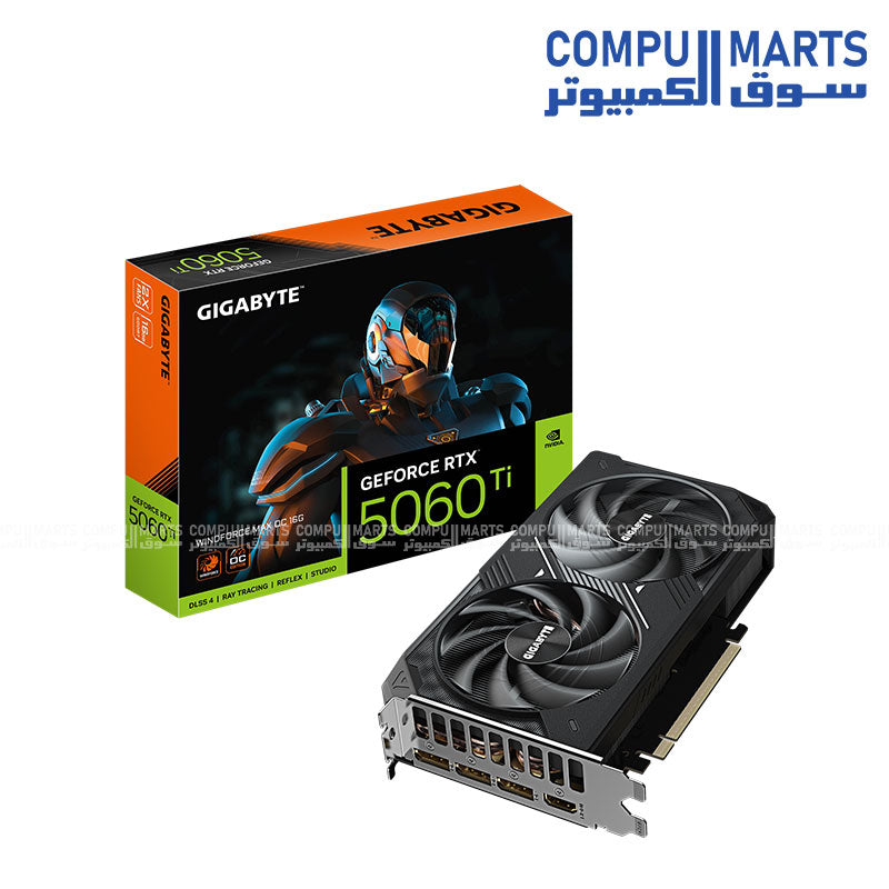 GV-N506TWF2MA-OC-16GD-GRAPHIC-CARDS-GIGABYTE-GeForce-RTX-5060-Ti WINDFORCE-MAX-OC-16GB-GDDR7–DLSS4–PCIe5.0-Egypt
