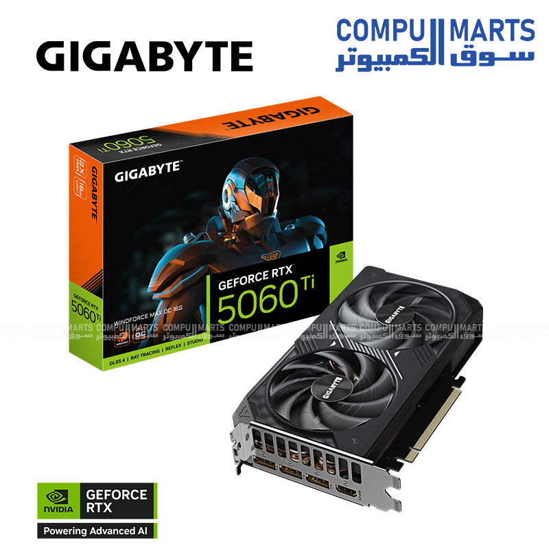 GV-N506TWF2MA-OC-16GD-GRAPHIC-CARDS-GIGABYTE-GeForce-RTX-5060-Ti WINDFORCE-MAX-OC-16GB-GDDR7–DLSS4–PCIe5.0-Egypt