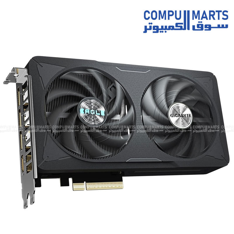 GeForce-RTX-5060-EAGLE-OC-8GB-Graphics-Card-Gigabyte–PCIe-5.0– WINDFORCE-Cooling–Black-OR-WHITE