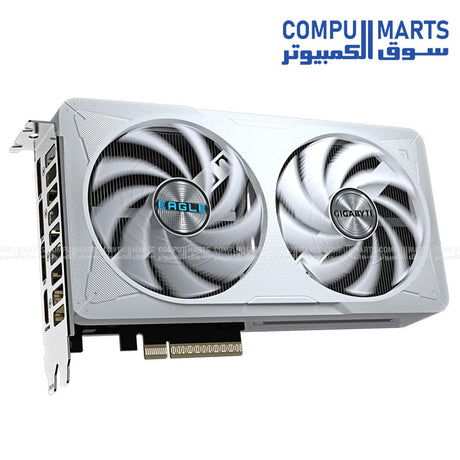 GeForce-RTX-5060-EAGLE-OC-8GB-Graphics-Card-Gigabyte–PCIe-5.0– WINDFORCE-Cooling–Black-OR-WHITE