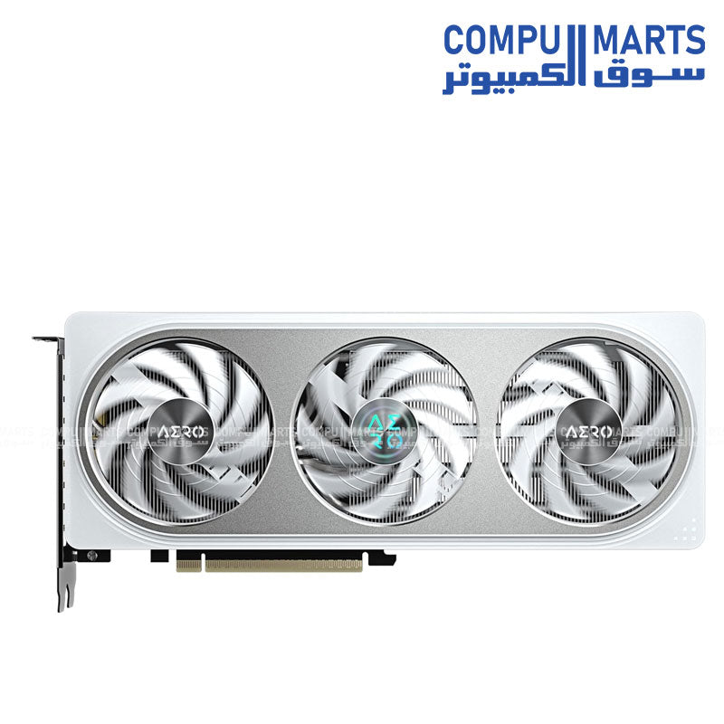 RTX-5060-Ti-AERO-OC-8GB-Graphics-Card–Gigabyte–PCIe-5.0-WINDFORCE-Cooling–White-Edition