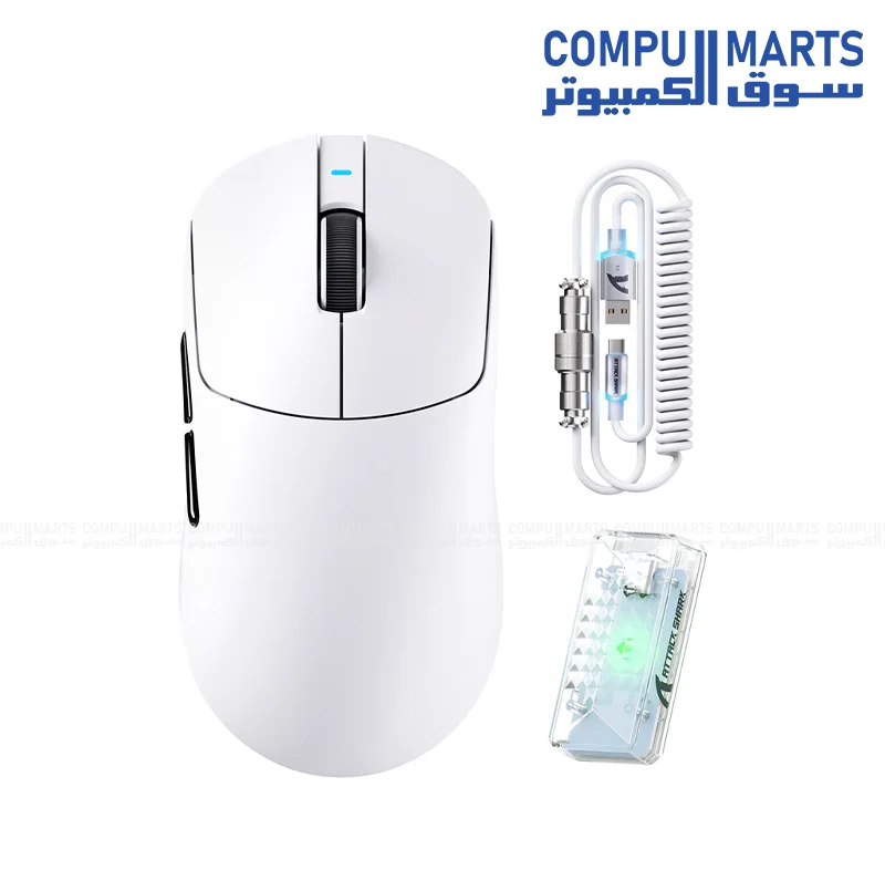 Showcasing 55g weight, C06ULTRA coiled cable, and wireless connectivity for gaming mouse users through Compumarts