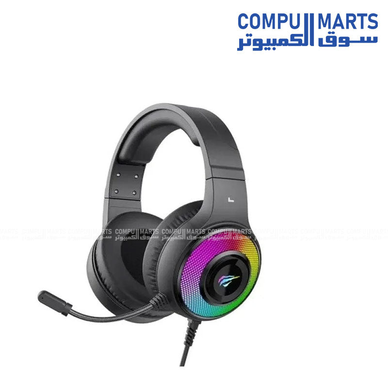 Havit Gamenote H2042d RGB Wired Gaming Headphone with 50mm Driver
