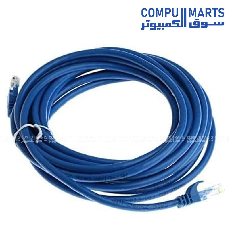 Internet Cable 5m – High-Speed LAN Ethernet Network Cable Black