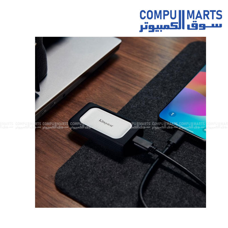 Kingston 1000GB External SSD USB Type-C 2000MB/s High Speed Portable Drive Egypt