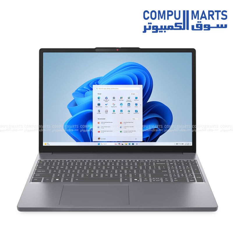 Lenovo IdeaPad Slim 3 15IRH10 – Core i5-13420H – 16GB DDR5 – 512GB SSD – 15.3" WUXGA IPS Laptop – Luna Grey – Windows 11