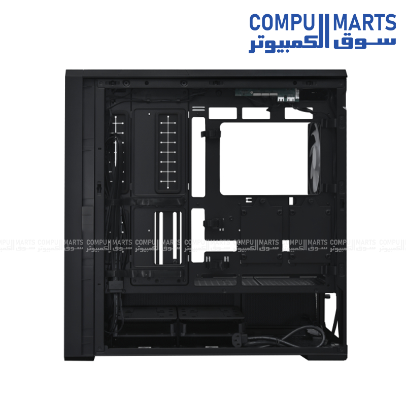 Lian Li LANCOOL 217 INF White Mid-Tower Gaming Case with Infinity-Mirror Front Panel, Tempered Glass, Dual 170mm Front Fans, 140mm Rear Fan, High Airflow Chassis, Back-Connect Motherboard Support