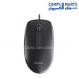 Meetion M100 Silent Optical Wired Mouse black ergonomic design