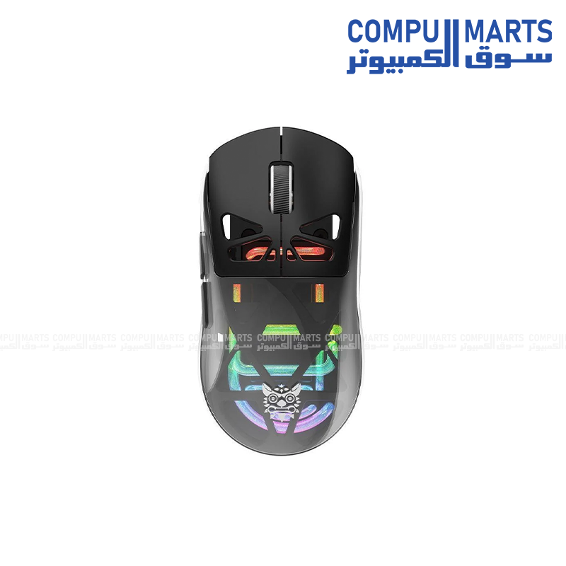 ONIKUMA CW930 Tri-Mode Wireless Gaming Mouse with Bluetooth 5.0, 2.4GHz wireless and wired Type-C connection