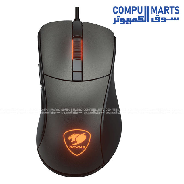COUGAR-Surpassion-EX–Gaming-Mouse–PAW3309-Sensor-6400DPI–RGB-Shortcut–1000Hz