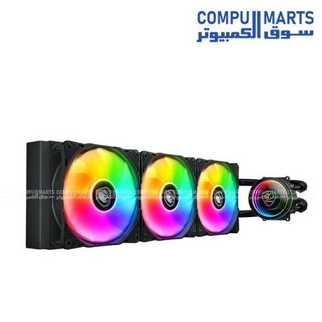 Poseidon Elite ARGB – Liquid CPU Cooler – Intel AMD – RGB Fans – 240mm or 360mm Radiator – High-Performance Cooling
