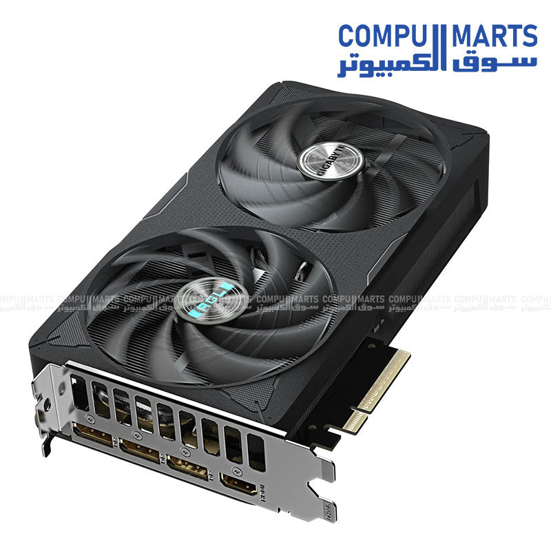 GIGABYTE-RTX-5060-Ti-EAGLE-OC-front-view-with-dual-fan cooling