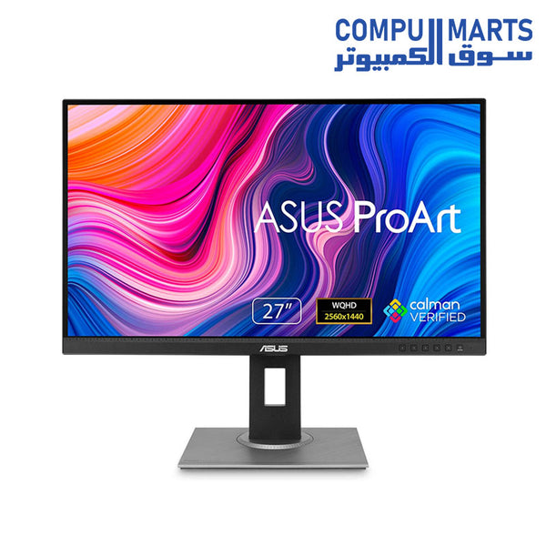 ASUS ProArt Display PA278QV 27 INCHWQHD 75Hz (2560 x 1440) Monitor, IP –  Compumarts سوق الكمبيوتر