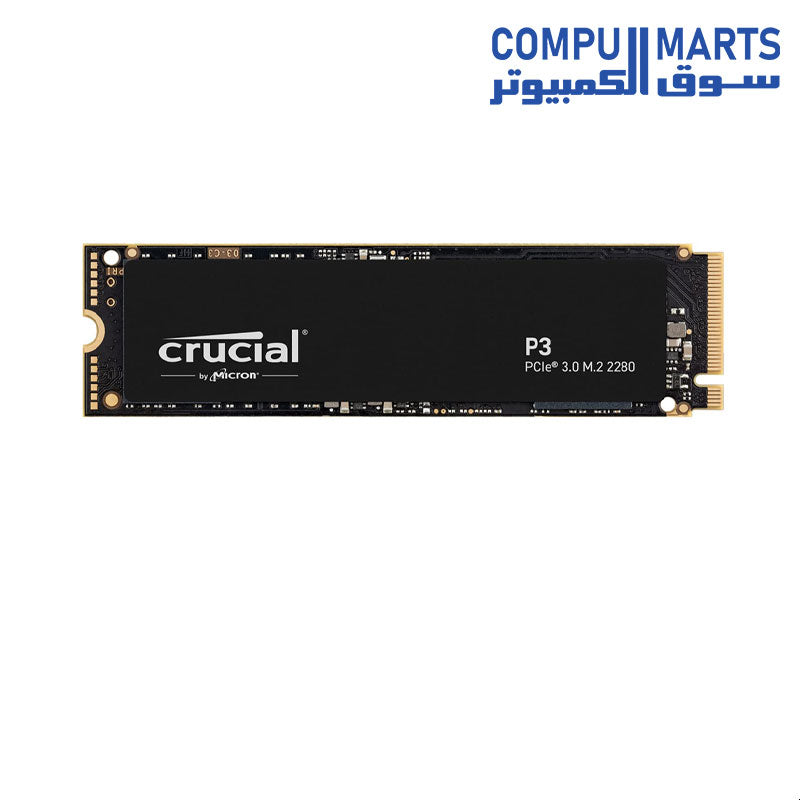 Crucial P3 3.0 NAND NVMe PCIe M.2 internal SSD Desktop/Laptop SSD