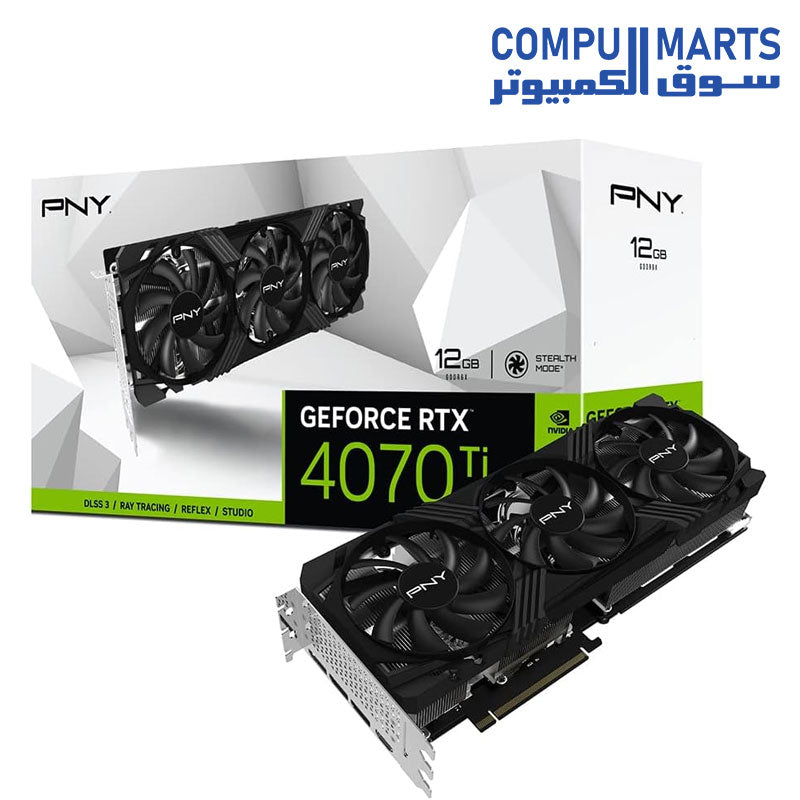 GEFORCE-RTX-4070TI-GRAPHICS-CARD-PNY-VERTO-TRIPLE-S