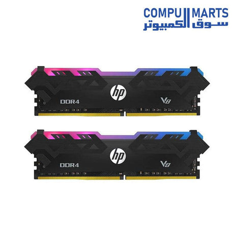 HP V8 RGB DDR4 U-DIMM - Compumarts - سوق الكمبيوتر