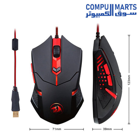 M601-Mouse-Redragon-3200-DPI