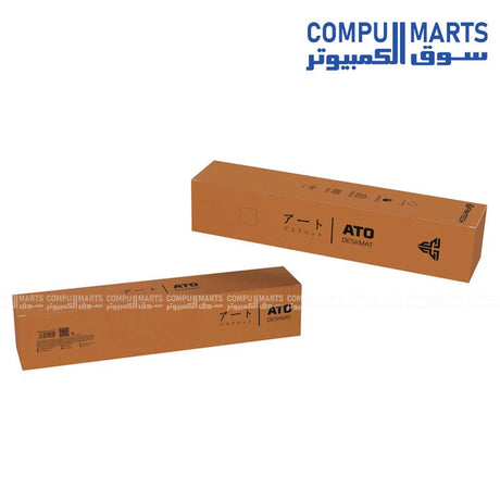 Fantech ATO KUJIRA NAMI MP905 Beige desk mat with anti-slip base.