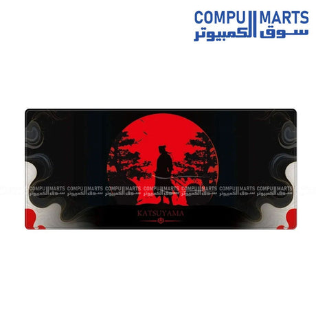 Fantech ATO MP905 Vibe Edition Desk Mat KATSUYAMA BLACK 900mm x 400mm 4mm thickness water resistant speed surface anti slip rubber base