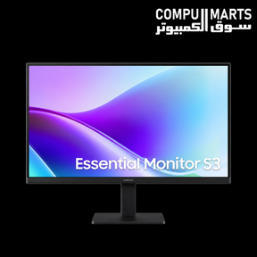 Samsung- Essential- Monitor S3 -S32GF 24-inch -HD 120Hz- IPS Gaming -Monitor -smooth 