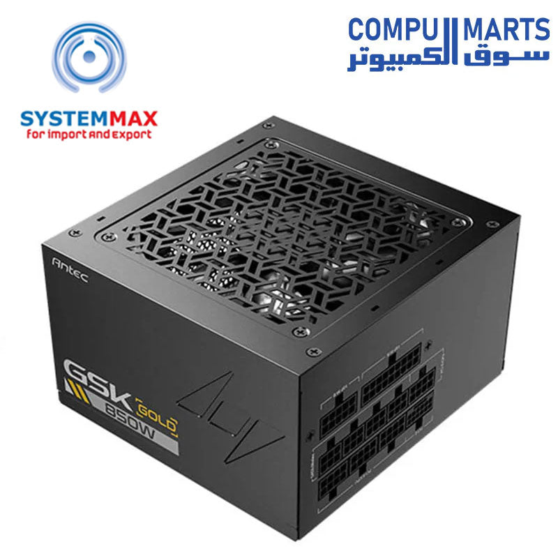 Power Supply Antec GSK GSK850 850W 80+ Gold Full Modular ATX3.1 - Black
