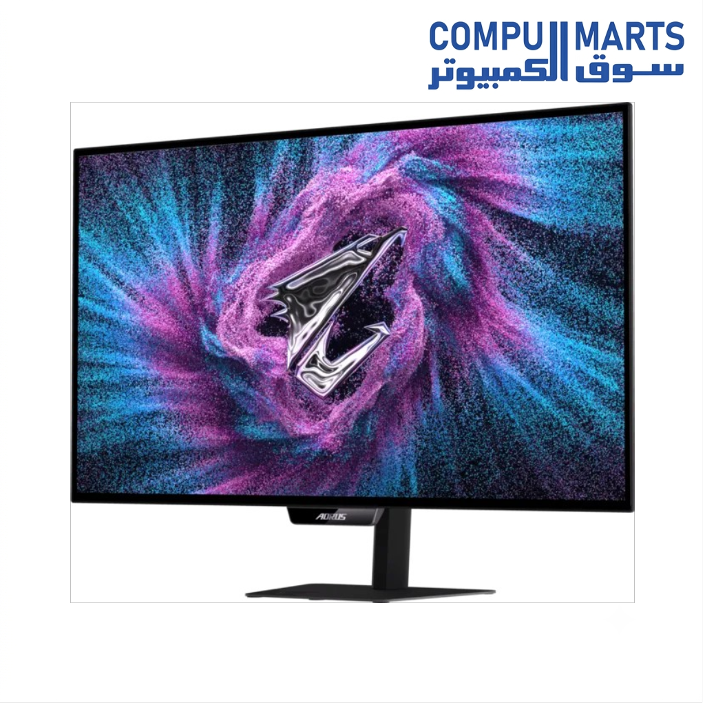 AORUS ELITE FO27Q24G WOLED display with 2560 x 1440 (QHD) resolution