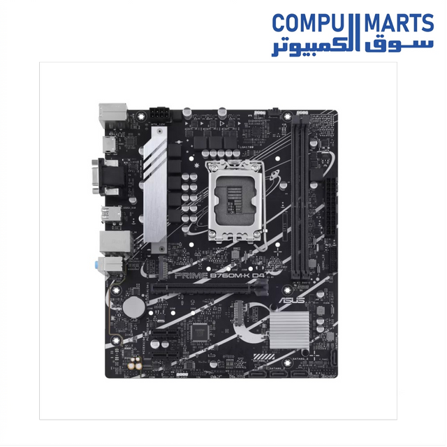 ASUS Prime B760M-K D4 Intel B760 LGA 1700 motherboard