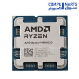 AMD Ryzen 9 9950X3D 16-Core AM5 Desktop Processor Tray