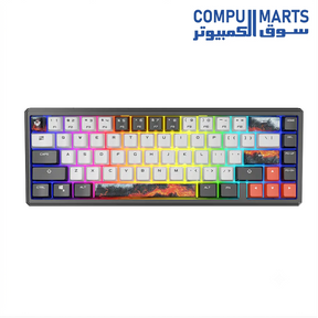 Legend E65 65% compact keyboard with 0.1ms response time