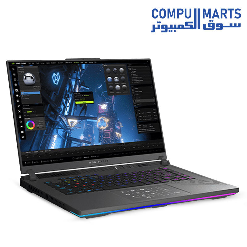 ASUS ROG Strix G16 (2023) Gaming Laptop G614JZ-NN007W-Intel Core i7-13 –  Compumarts - سوق الكمبيوتر