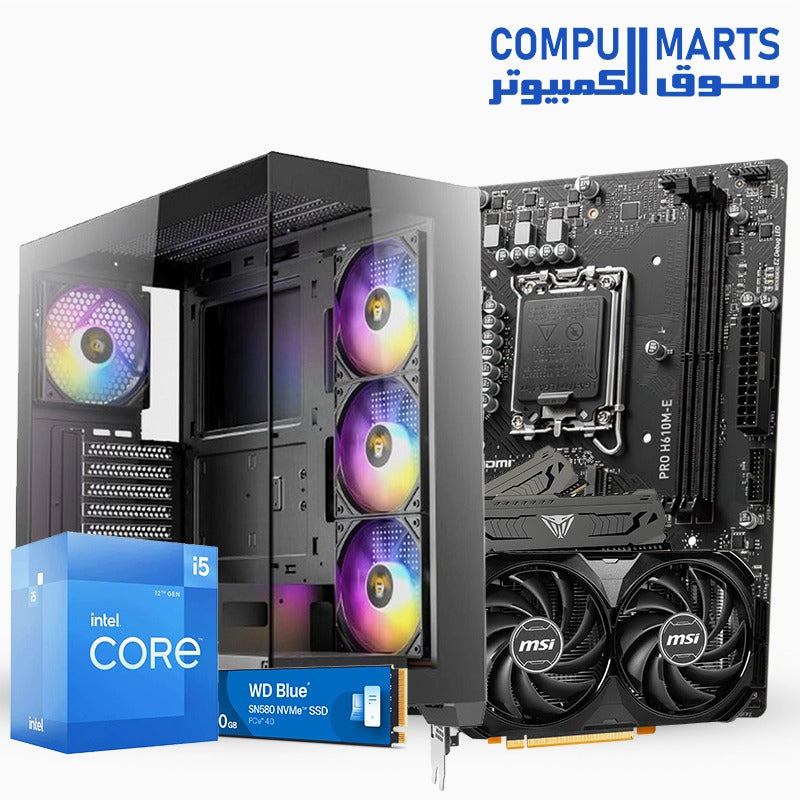 Kiro Flex Series Intel Core i5-12400F | RTX 4060 8GB / RTX