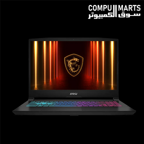 MSI Katana 15 HX B14WGK laptop featuring Intel Core i7-14650HX 16-core processor and NVIDIA GeForce RTX 5070 Laptop GPU