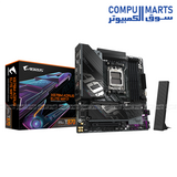 Micro ATX AMD X870 motherboard with DDR5, USB4, Wi-Fi 7 and dual M.2 storage support for AMD AM5 processors in Egypt