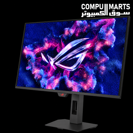 ASUS ROG Strix display with QD-OLED panel technology anti-reflection surface and 99 percent DCI-P3 color coverage for immersive visual quality