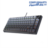 Magic A75 75% compact mechanical keyboard with zero-latency rapid trigger and adjustable actuation