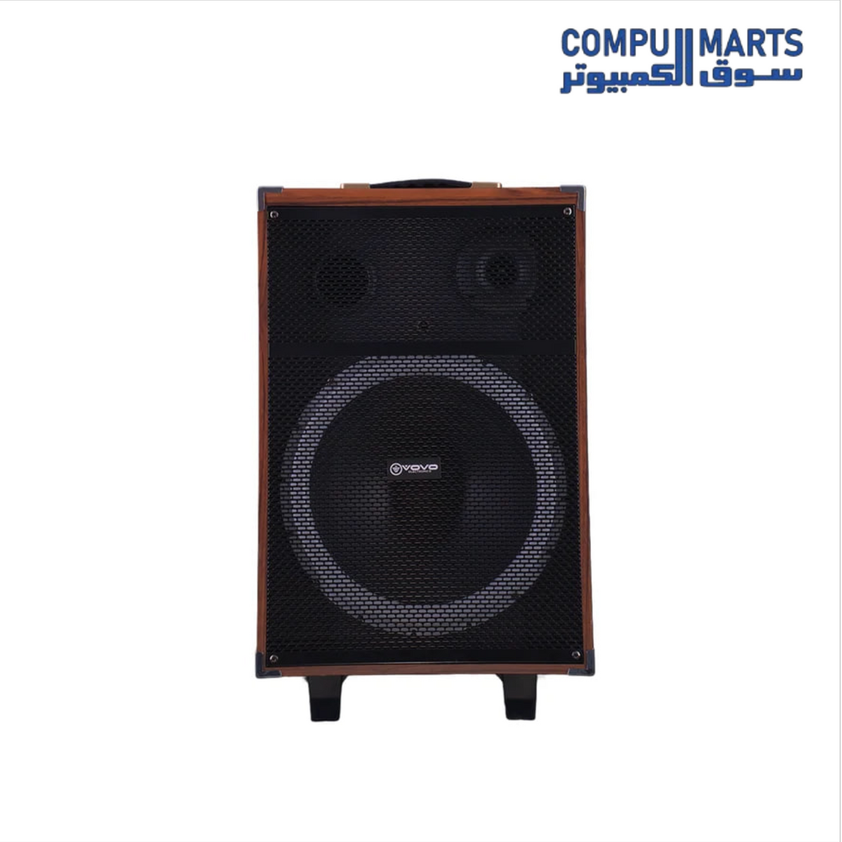 VOVO V-1235 12-Inch Portable Bluetooth Party Speaker