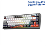 Legend E65 keyboard with adjustable actuation and hot-swappable switches