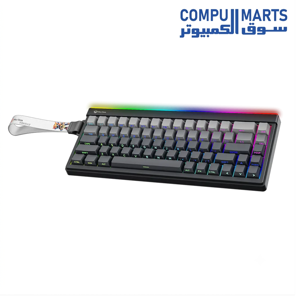 VibeKey B68 keyboard with USB+2.4G+BT connection and 4000mAh battery at Compumarts