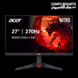 Acer Nitro VG270U Z1 27 inch QHD 270Hz Fast IPS Gaming Monitor FreeSync G-SYNC Compatible