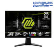 MSI MAG 255XF 24.5 inch Rapid IPS gaming monitor 300Hz FHD 0.5ms AMD FreeSync HDR Ready esports display