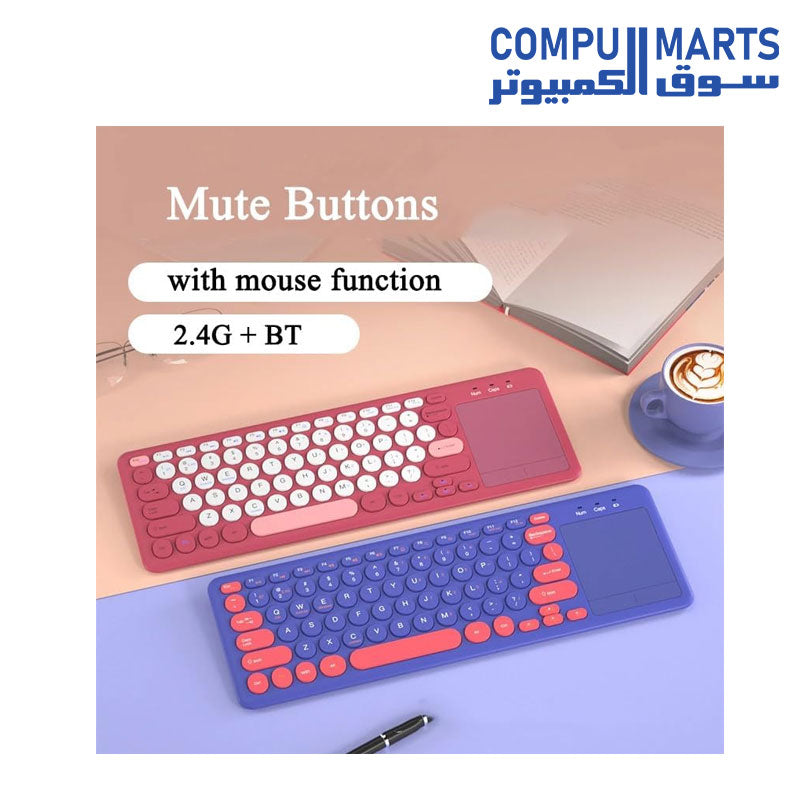 Dual-Modes-Keyboard-Mini-Slim