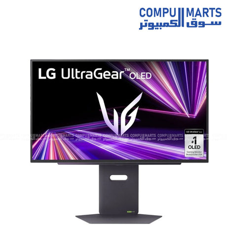 LG UltraGear OLED QHD 480Hz Gaming Monitor with 2560 x 1440 resolution, 0.03ms response time, DisplayPort 2.1, and DCI-P3 98.5% color gamut available in Egypt