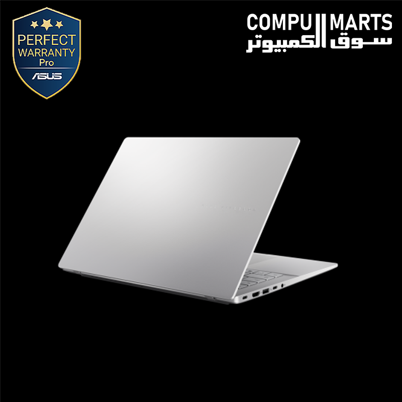 ASUS Vivobook S14 S3407CA-LY065W Laptop – Core Ultra 5 225H / 16GB DDR5 / 512GB PCIe 4.0 SSD / 14" WUXGA IPS 300nits / Windows 11 – Cool Silver