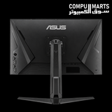 ASUS TUF VG27AQME5F 27-inch QHD gaming display with DisplayPort 1.4 HDMI 2.1 connectivity and ELMB Sync for esports-grade responsiveness