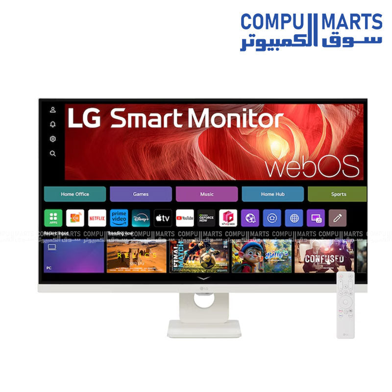 31.5 inch 4K UHD IPS monitor 3840x2160 60Hz 5ms DCI-P3 95%