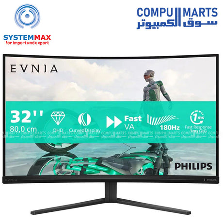 32M2C3500L-Monitor-Philips-Evnia-31,5-INCH-180Hz-0.5ms-Gaming