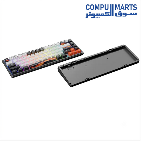 Legend E65 65% compact keyboard with gasket-mounted aluminum frame
